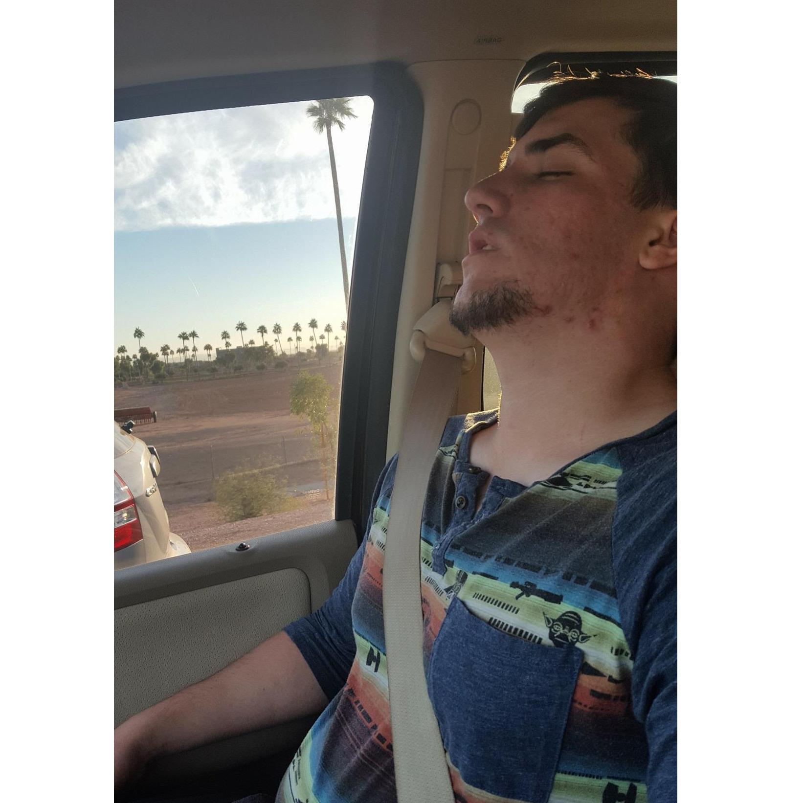 Mark napping (2016)