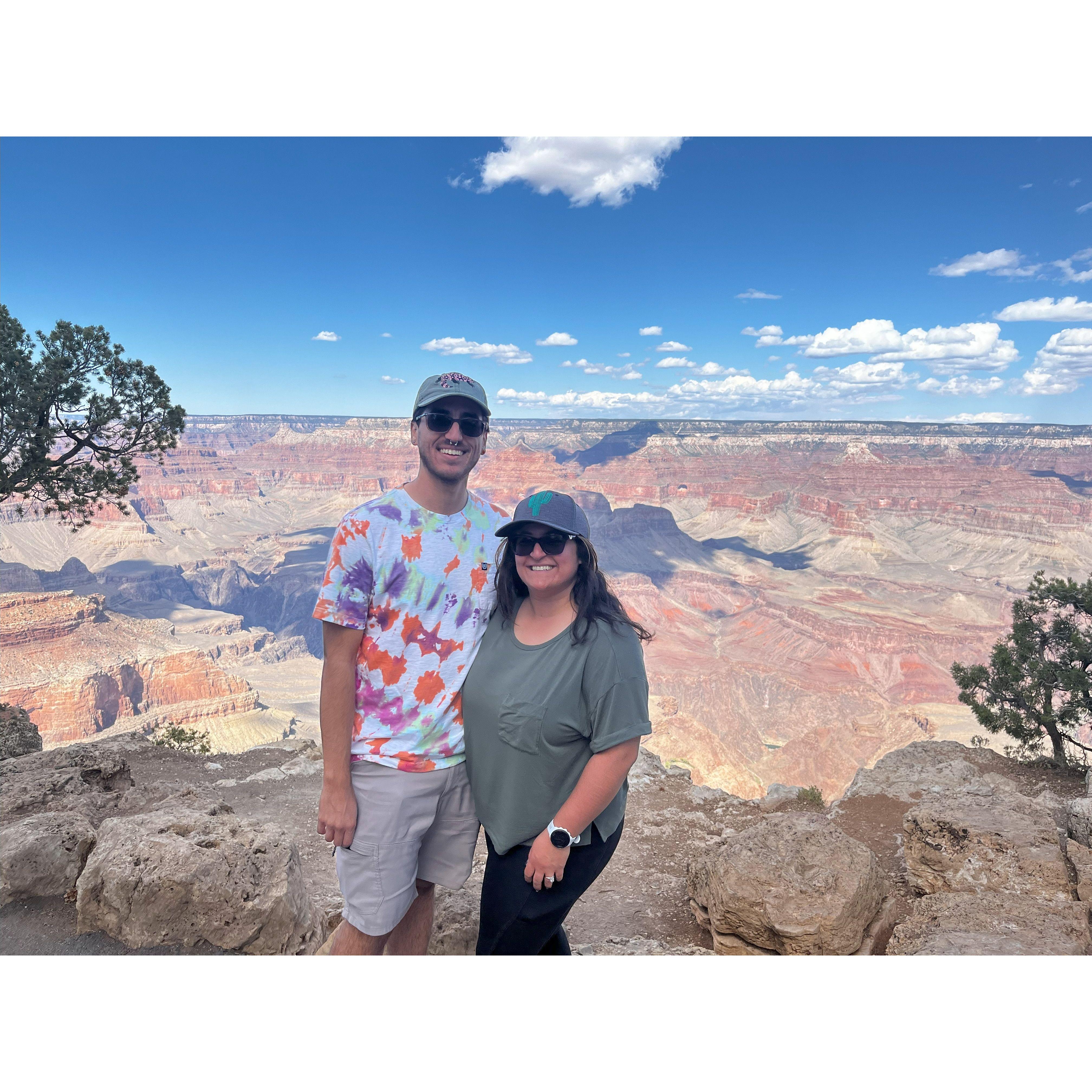 We didn't wake up that morning thinking we would go to the Grand Canyon!!! What a lovely day!