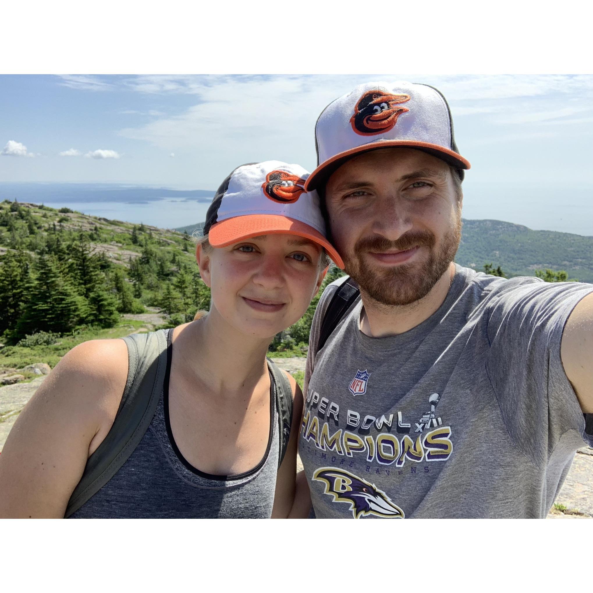 We hike.