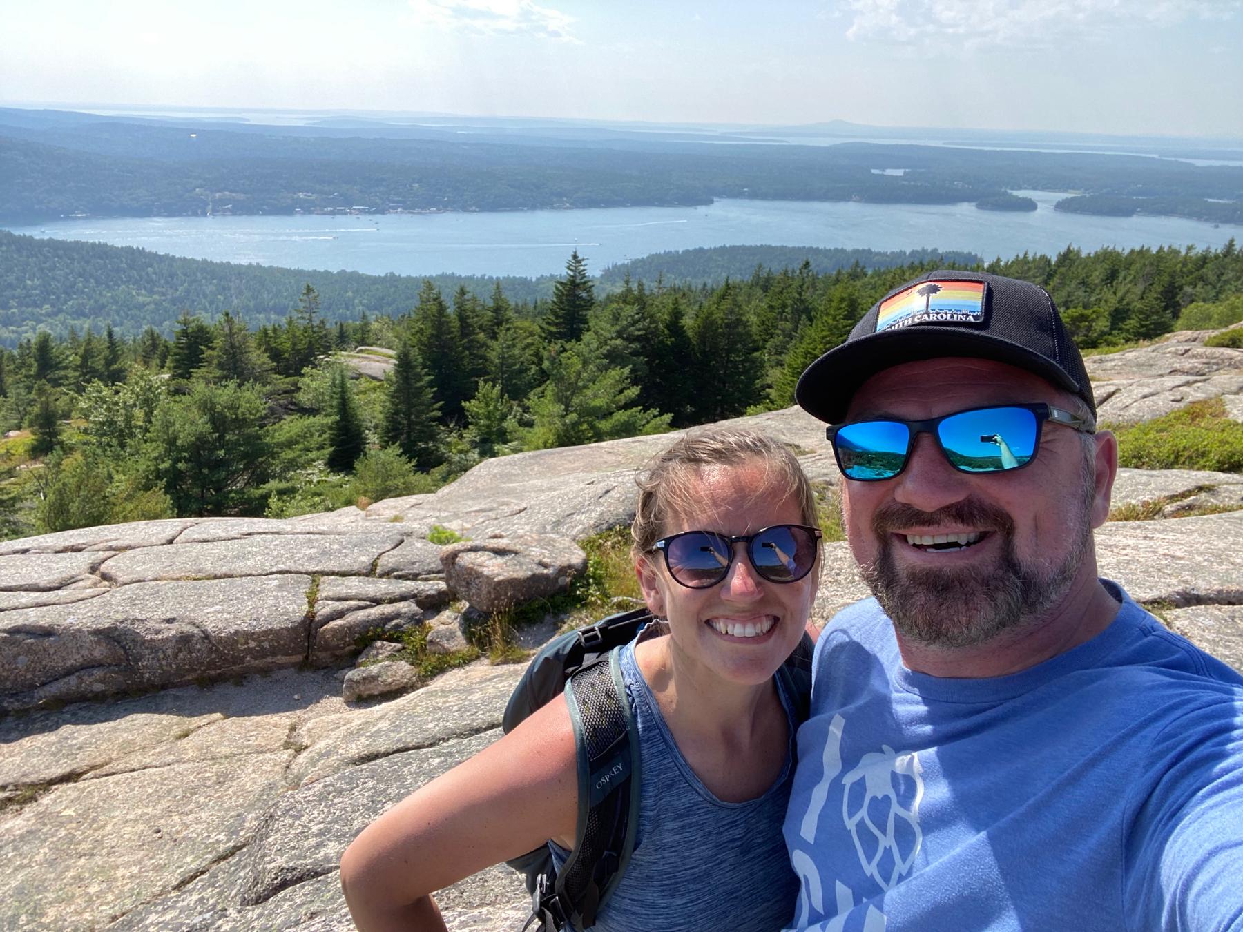 Dave’s first Warner family trip in Bar Harbor, Maine….where he asked for Rich’s blessing while in line ordering lobster rolls!