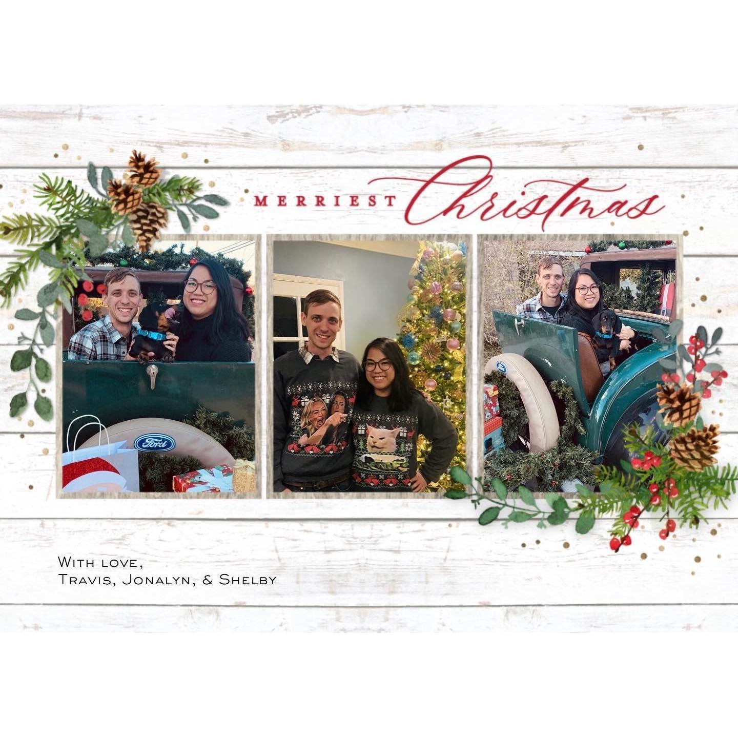 Our first Christmas card! :)