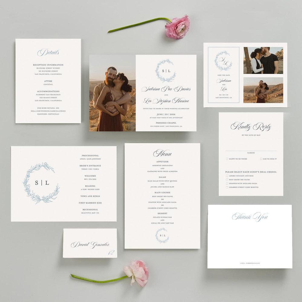 Goundry Photo | Light Oatmeal | Zola Wedding Invitations