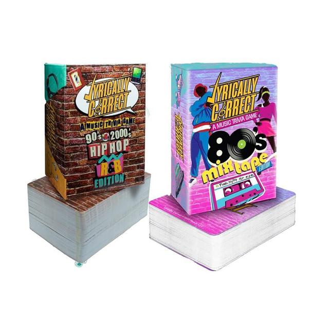 Lyrically Correct 30 Plus Card Game Bundle