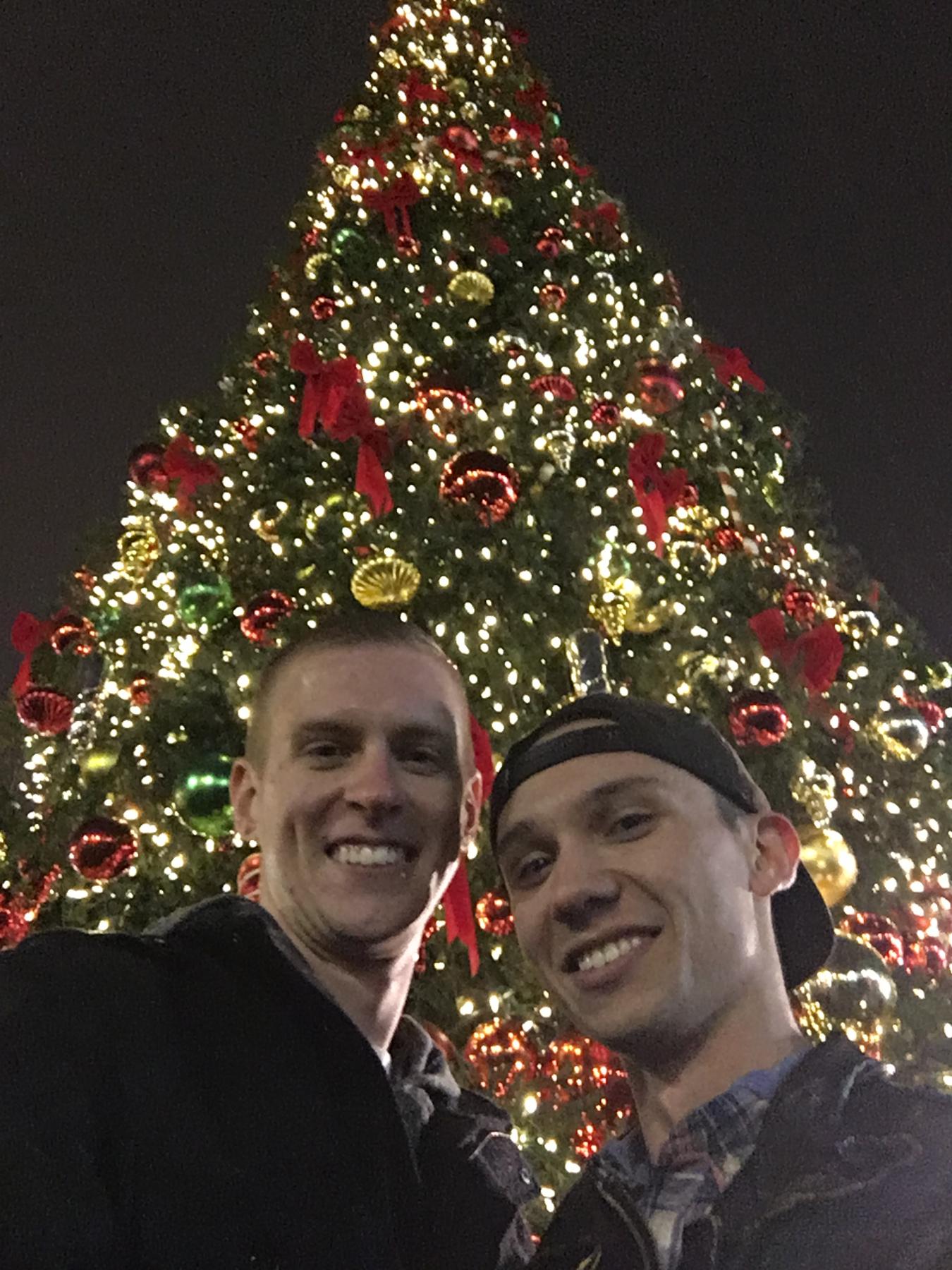 Fun Fact #1: This was the first photo of us together. On our first date December 21, 2015