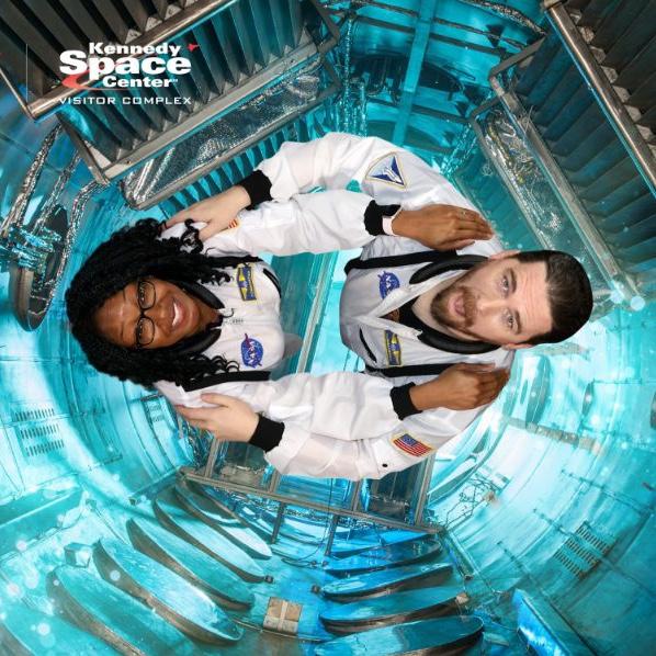 We explored space shuttles, moon rocks and more at the Kennedy Space Center in Florida. We had a blast (pun intended)!