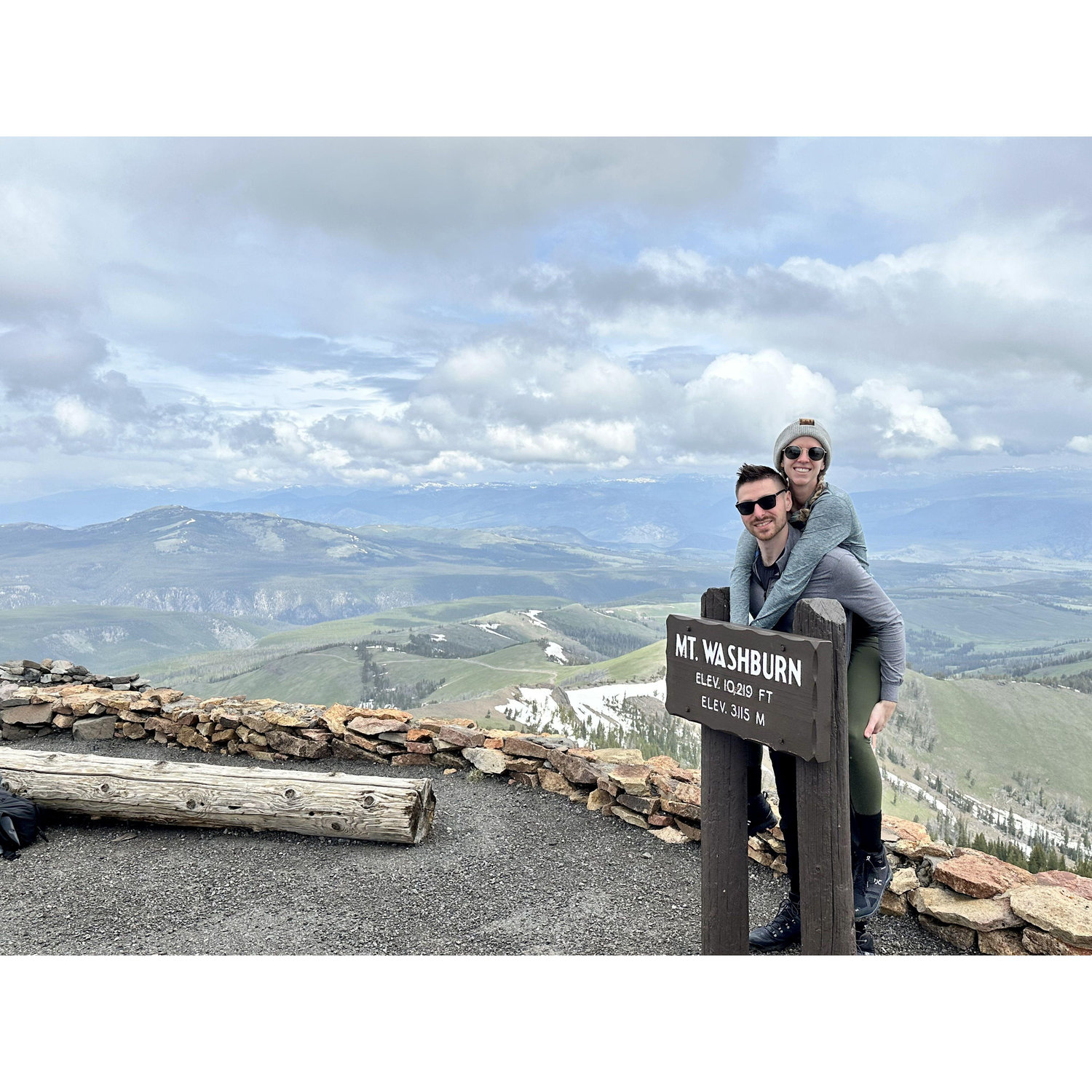 David's first big hiking trip. Group trip to Yellowstone and Grand Tetons National parks