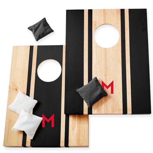 Portable Bean Bag Toss - Customized with letter “K”