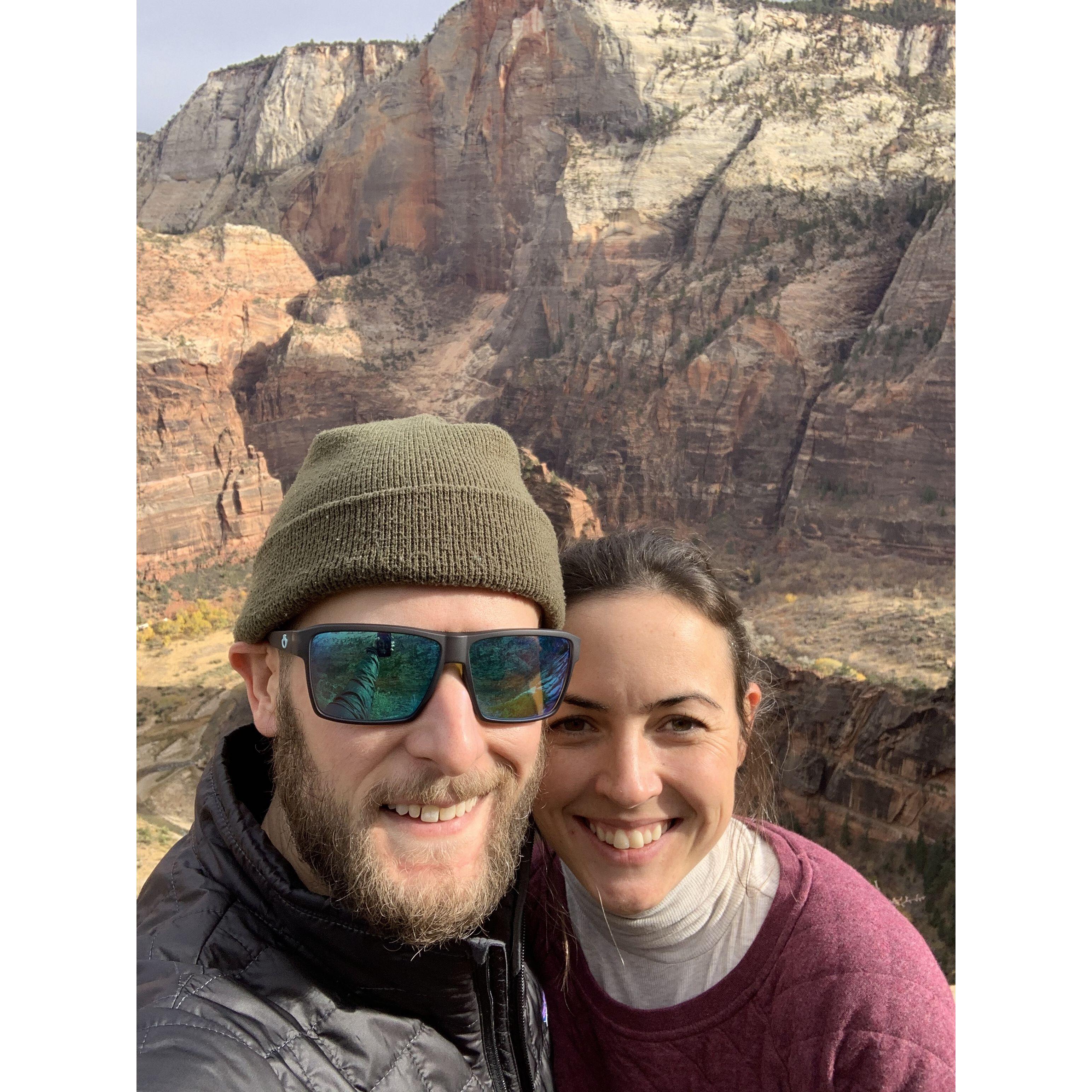 Angels Landing - Zion National Park  - This was the first of many National Parks trips