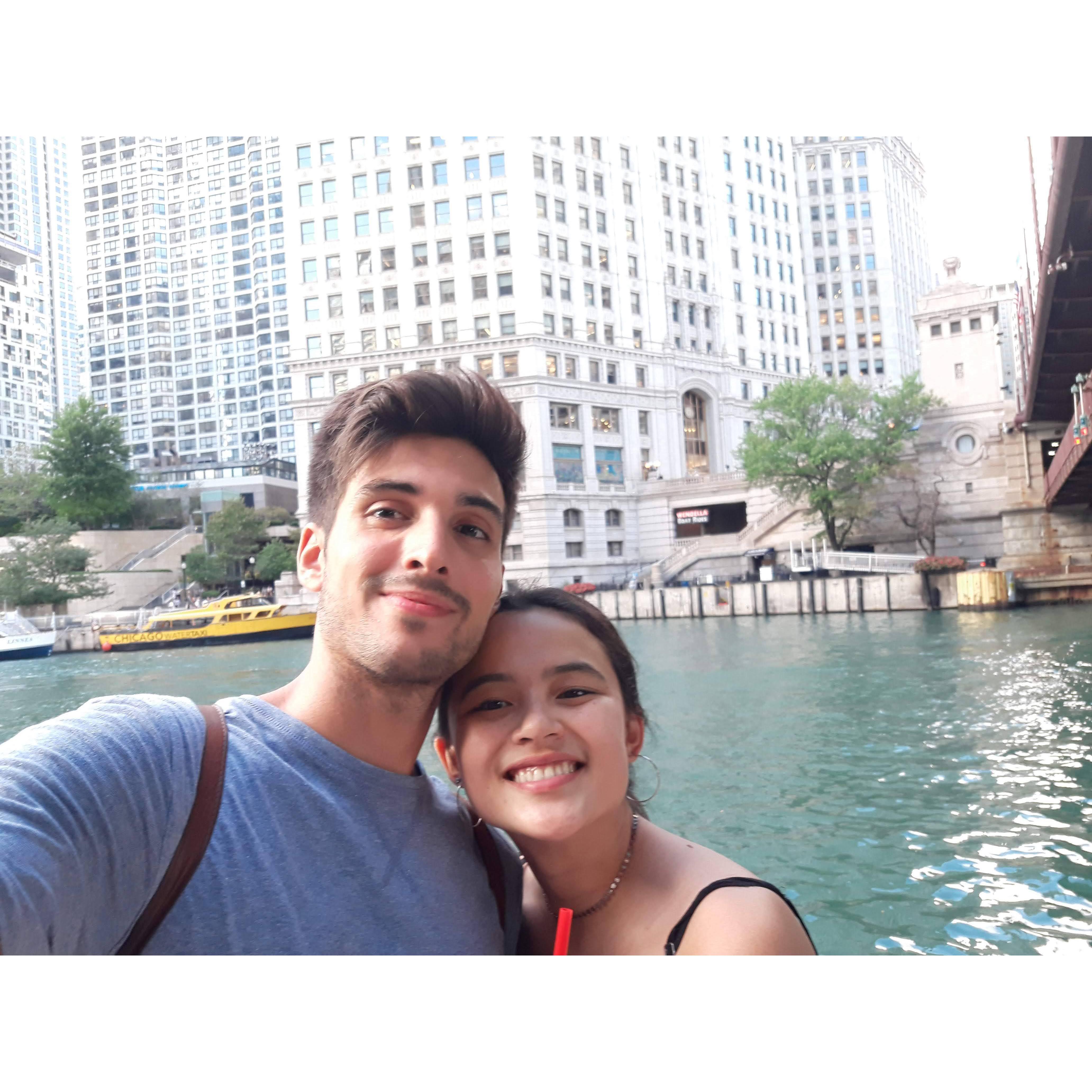 Chicago 2018, Oscar's first visit
