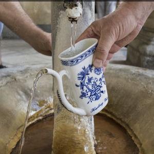 2 Cups for Drinking the Healing Mineral Water in Karlovy Vary, Czech Republic
