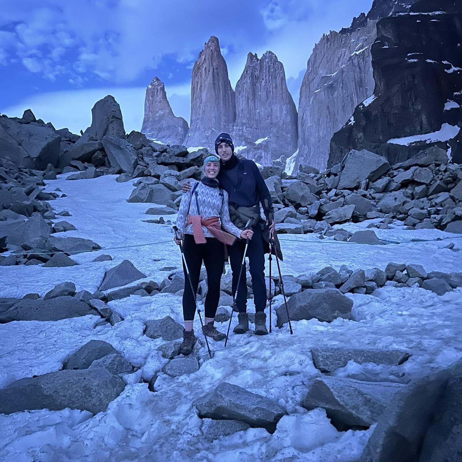 Backpacking in Torres del Paine National Park, Chile