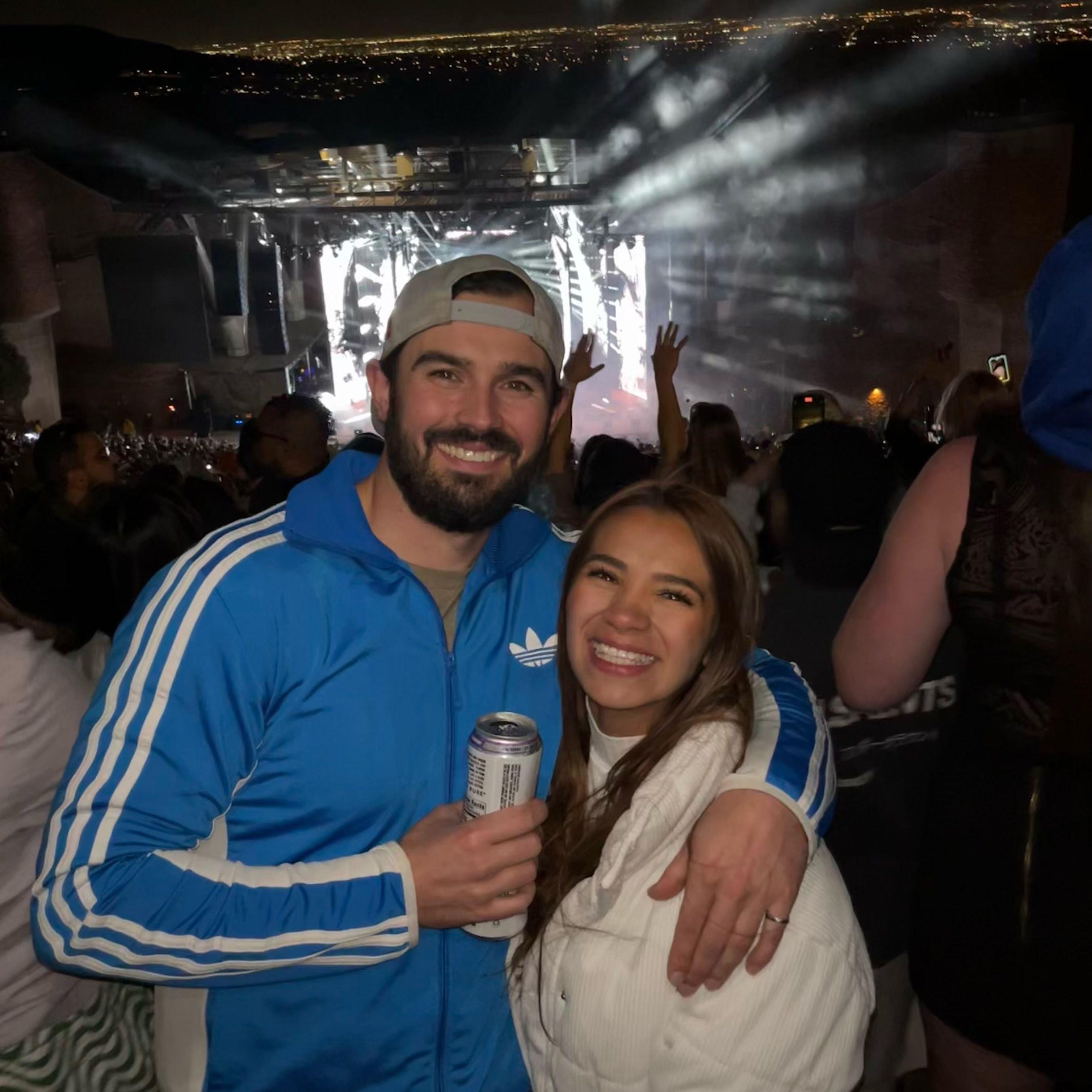 Red Rocks concert. 🎶🏔️