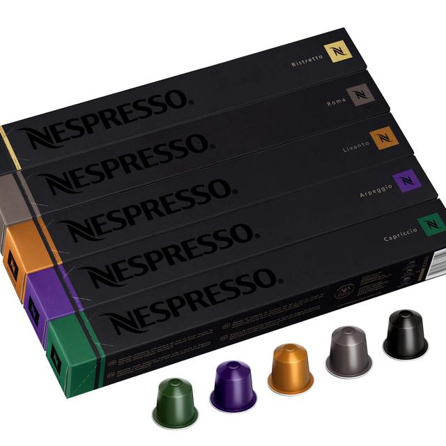 Nespresso Variety Pack Capsules, 50 Count