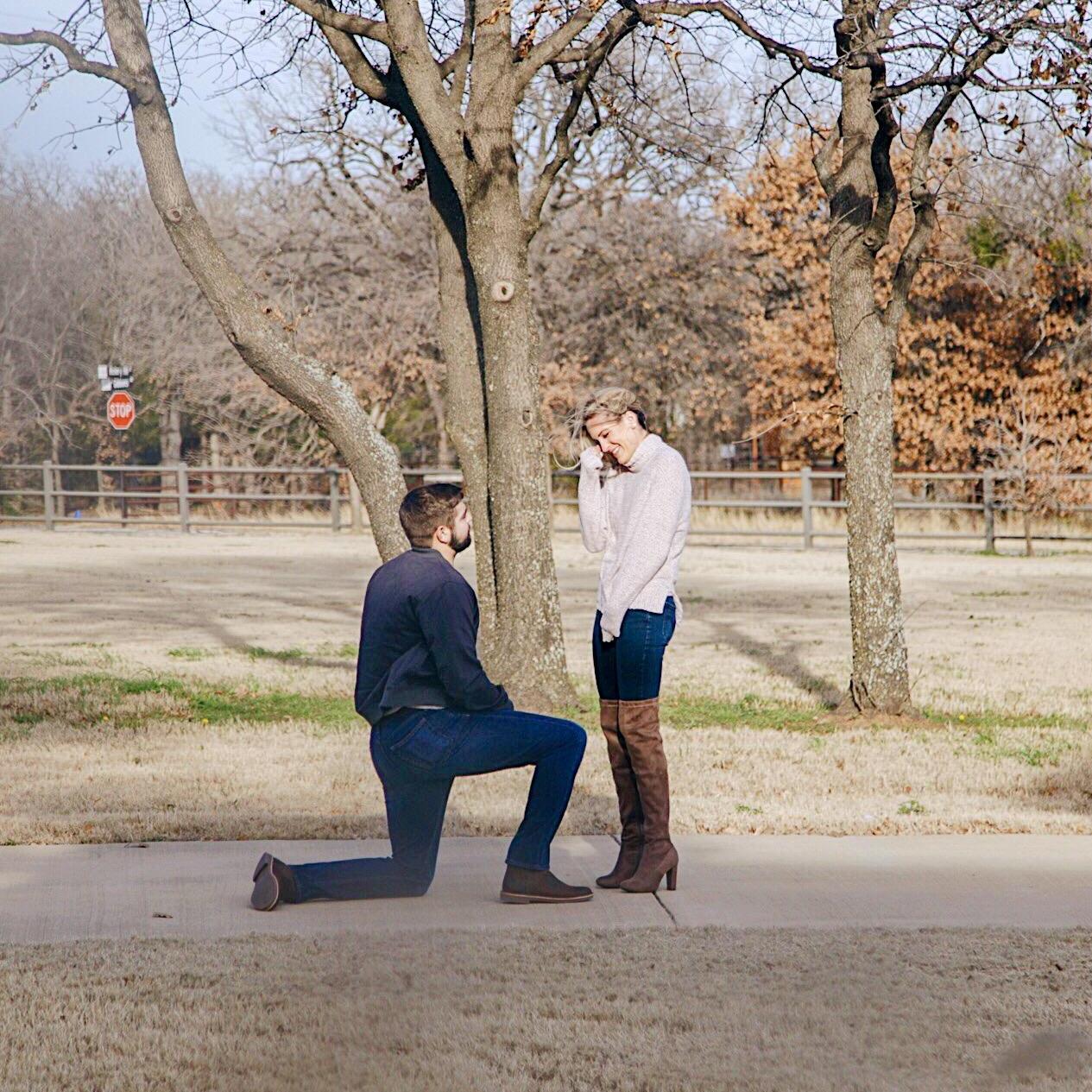 On January 21, 2019 Cale planned a dinner for the two of us in Denton. Before dinner, he said he needed to take measurements for a property in Argyle