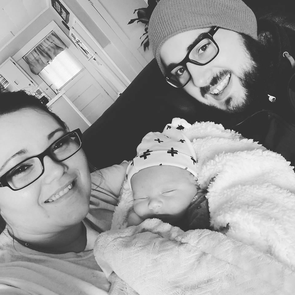 The day we meet our first born nephew.