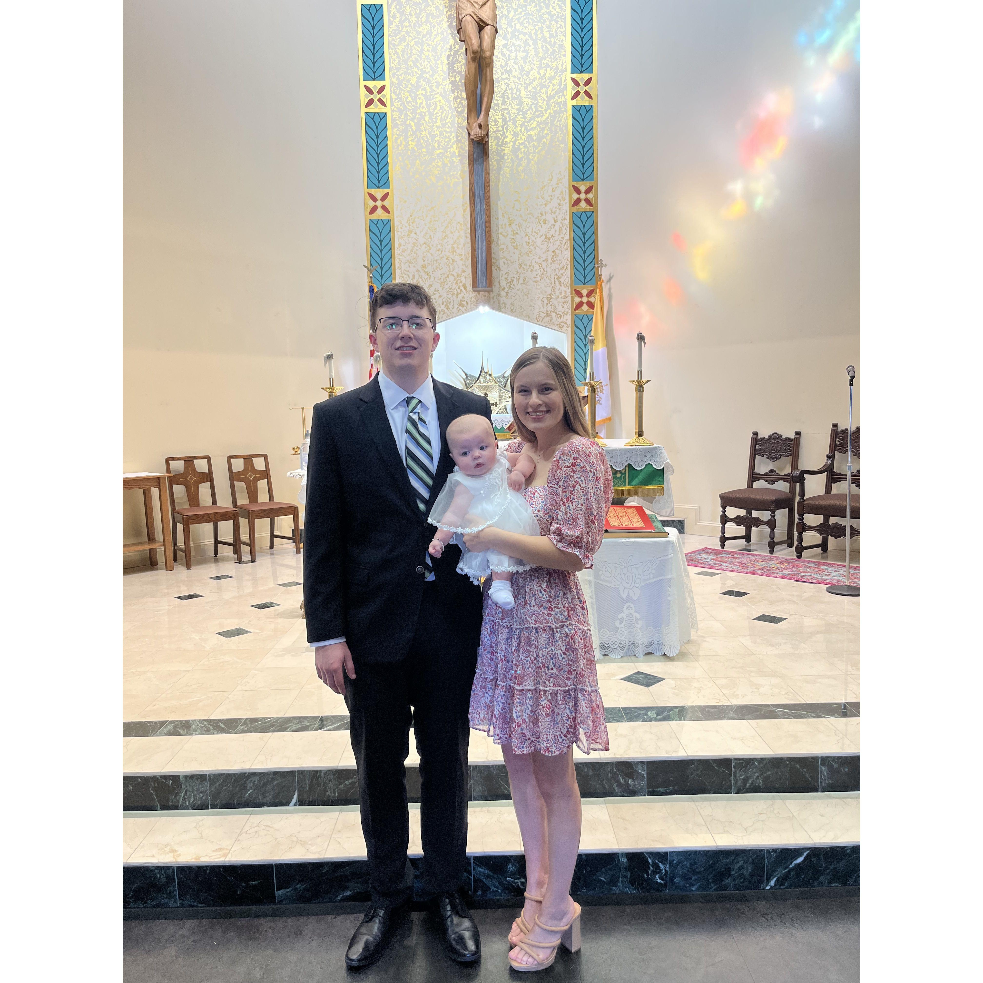 Brooklyn's Baptism! We will be married in this spot 🥲.