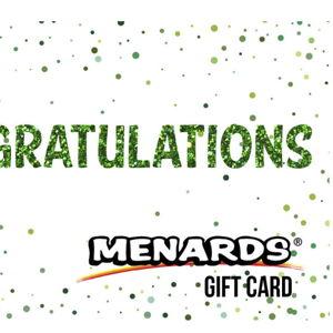 Menards Gift Card