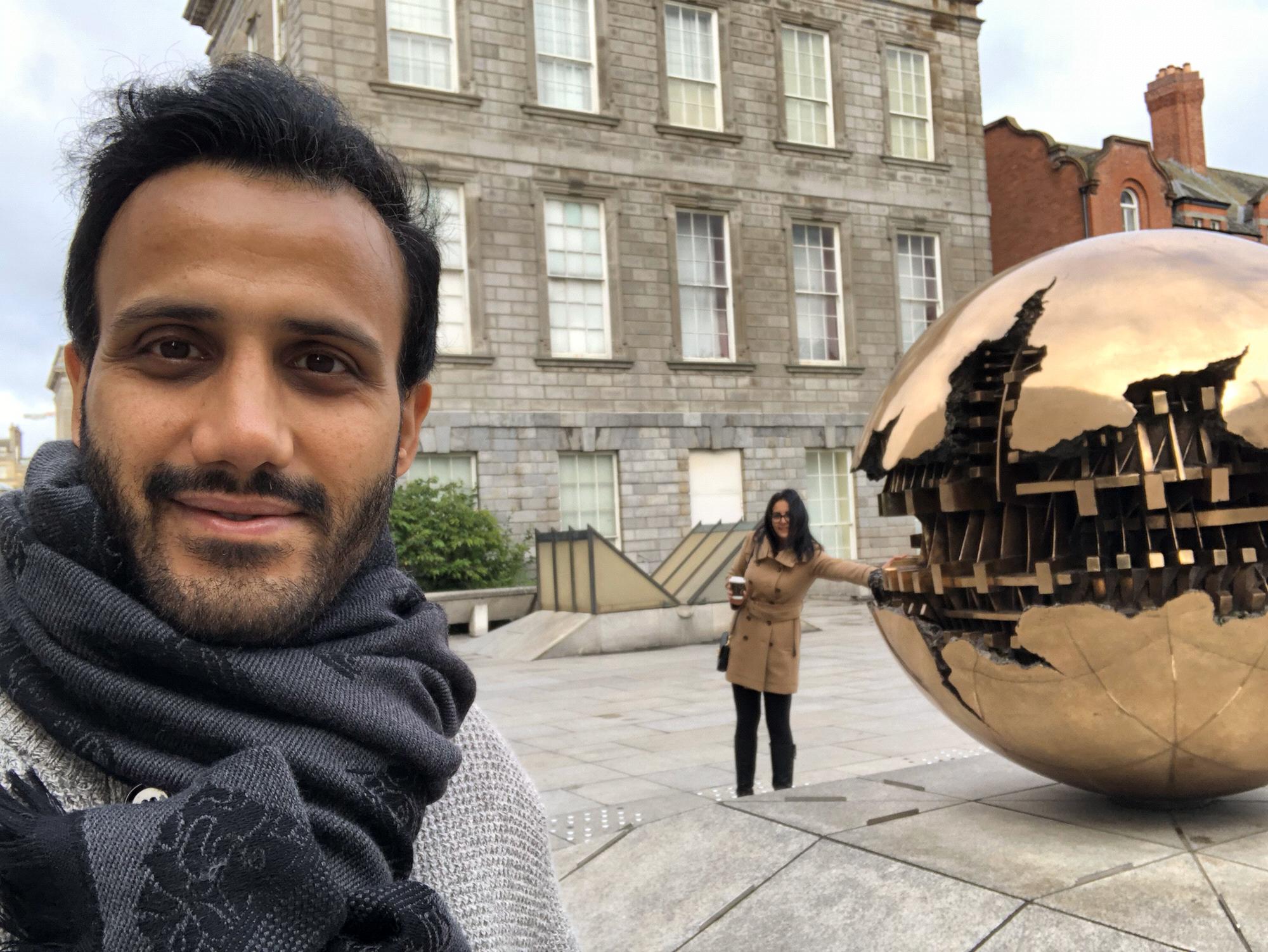 Trinity College, Dublin, Ireland.