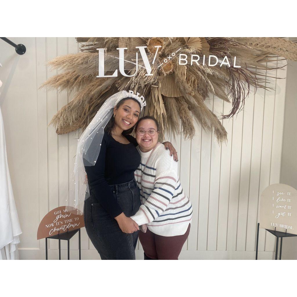 Caitlyn's maid of honor