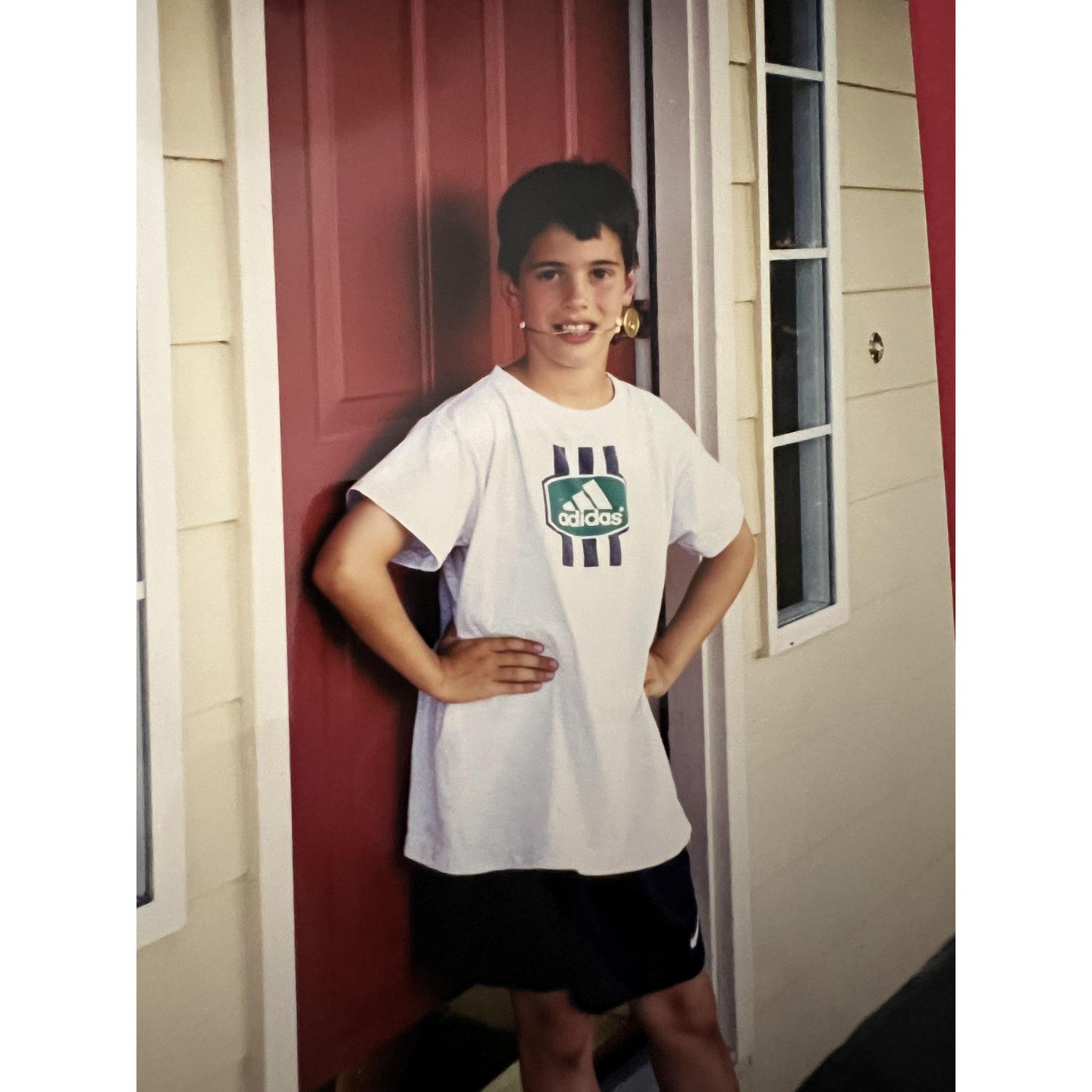 James was really cool as a kid.