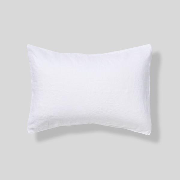 100% Linen Pillowslip Set (of two) in White