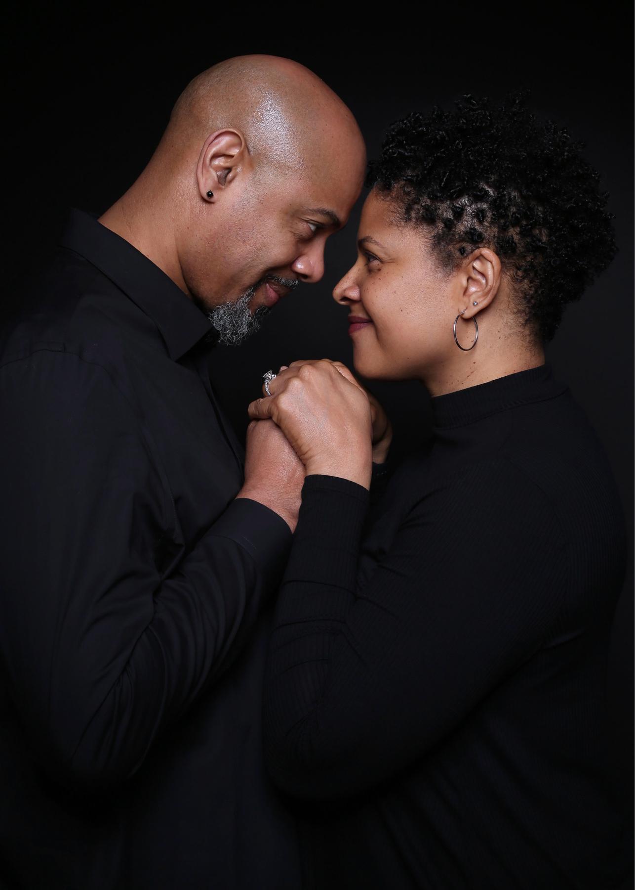 When your fiancée is a photographer and insists on taking the engagement photos!