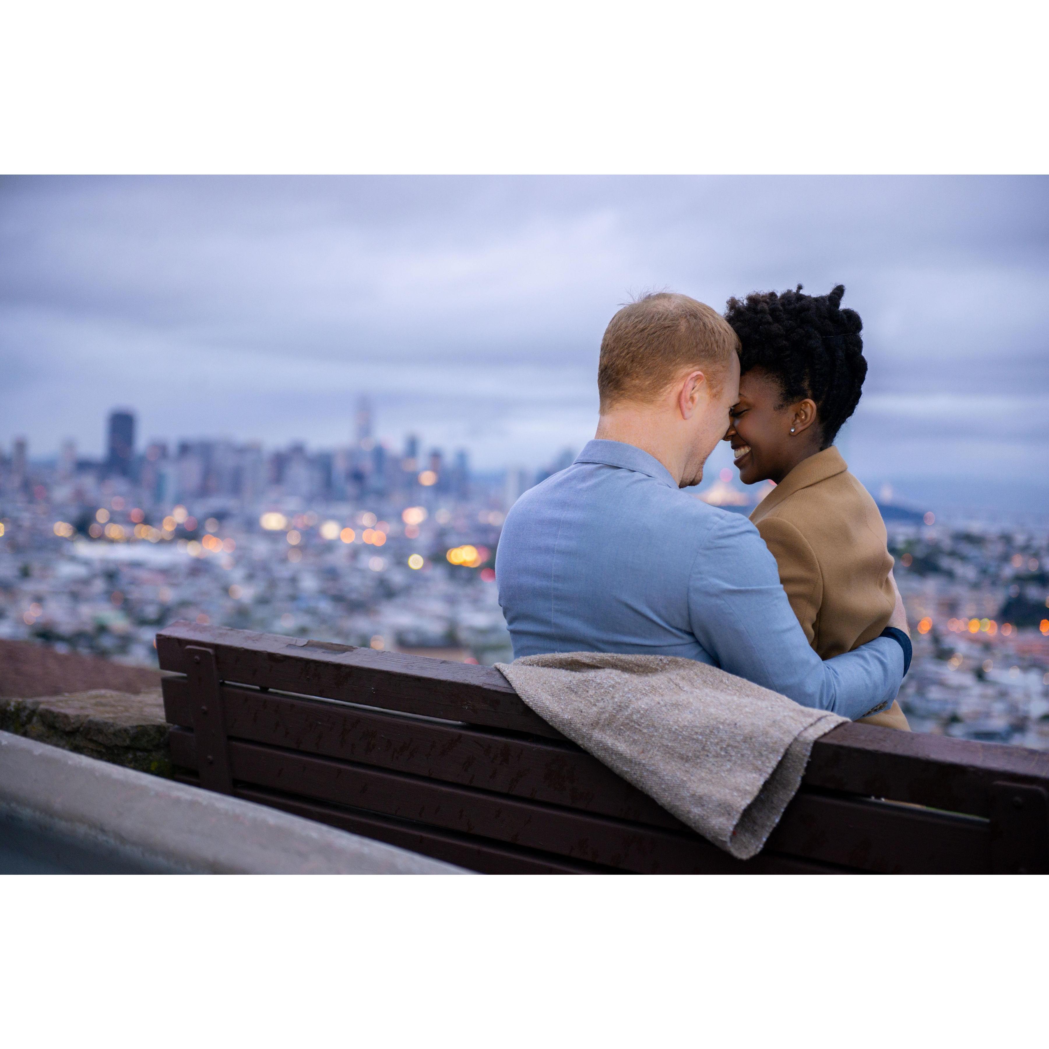 Top of Bernal Hill - San Francisco, CA - April 2019
