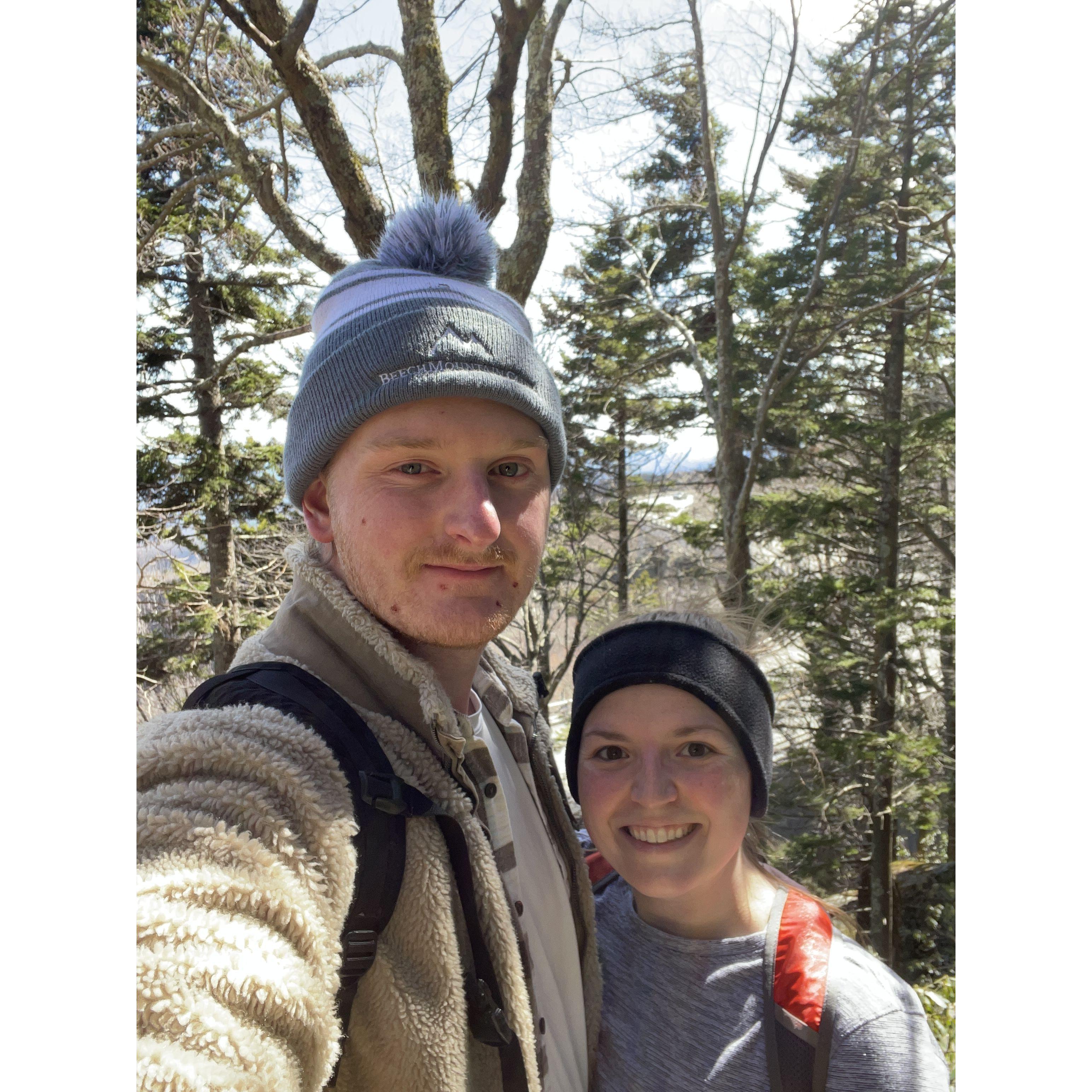 Right before he proposed :-)