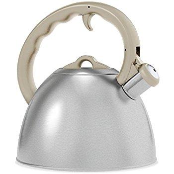 Remedy Metro 1.5 quart Tea Kettle, Cream