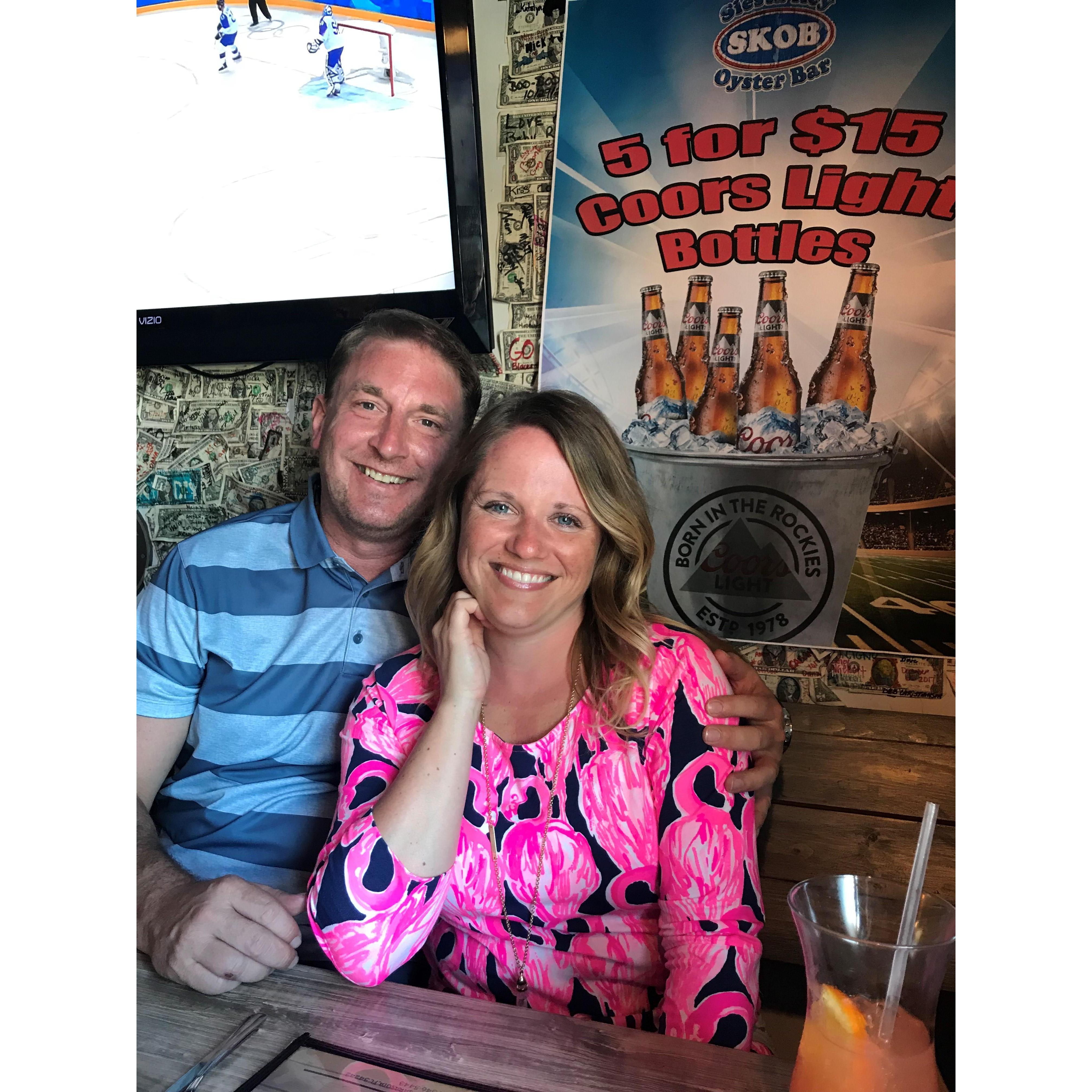 A few days after our engagement we went to Siesta Key to meet both of our parents.  It was a memorable trip spent celebrating and spending time with family!