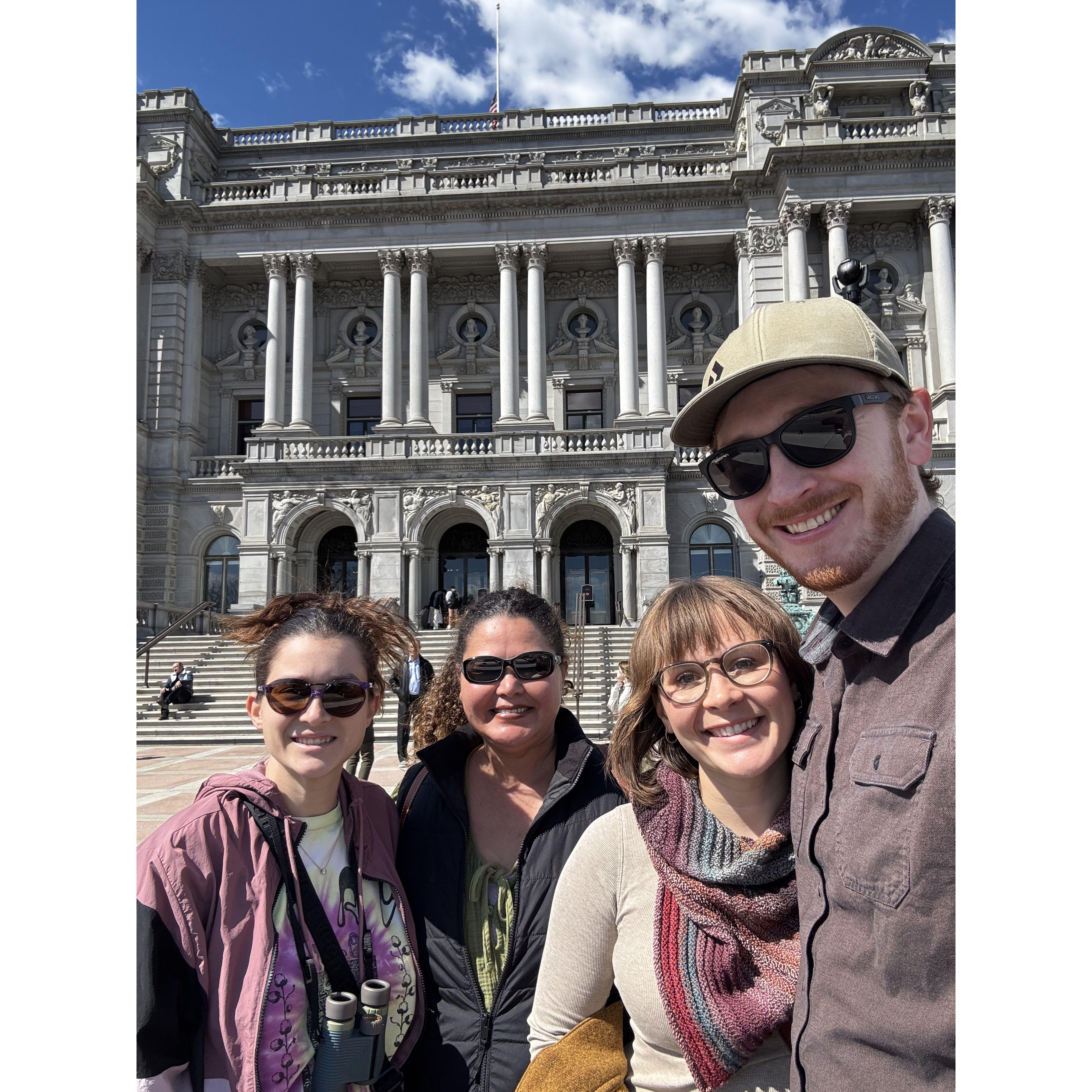 We love being tour guides! This was a day we got to wander around D.C. with Savannah's sister and mom.