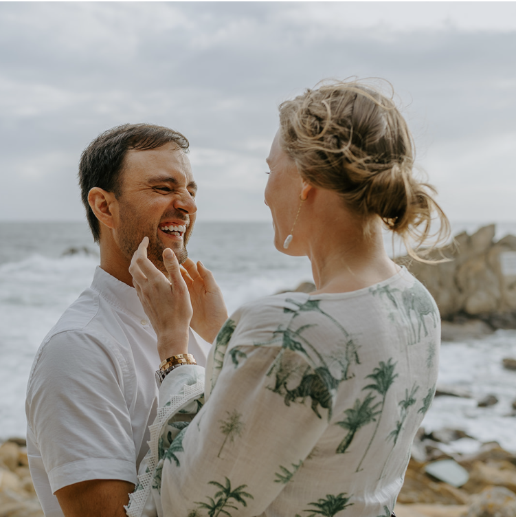 Mario after proposing in Porto, Portugal June 2023.