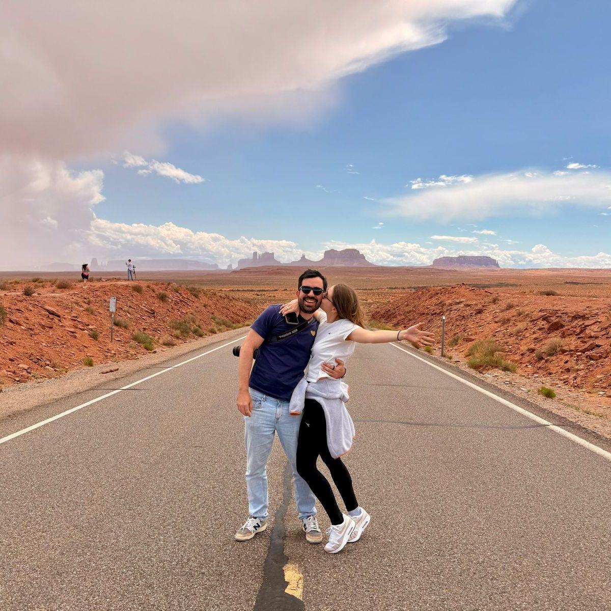 Muchos kilómetros recorridos hasta que llegamos a este lugar soñado: Monument Valley.