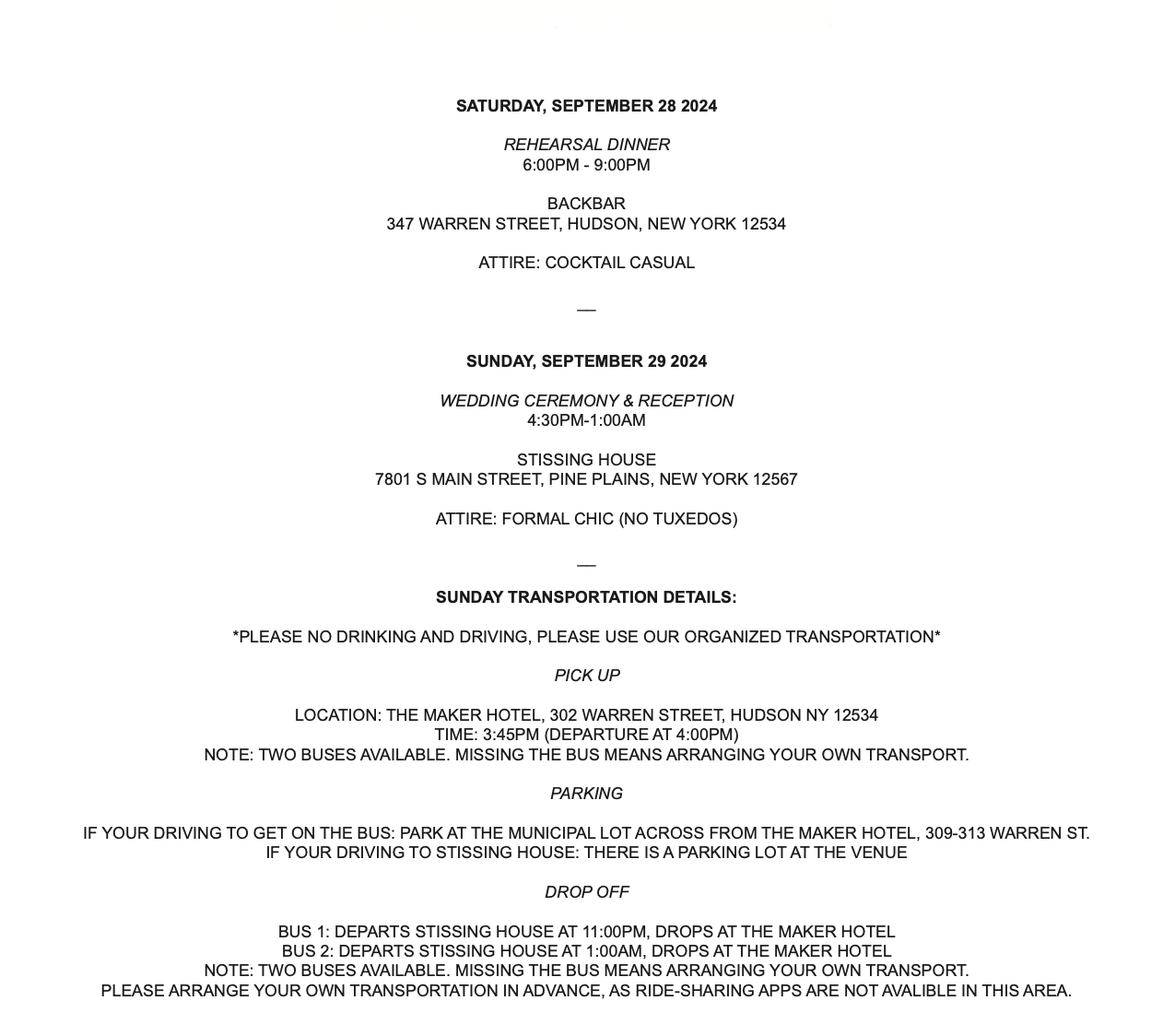 The Wedding Website of Amanda Lurie and Samuel Stonefield