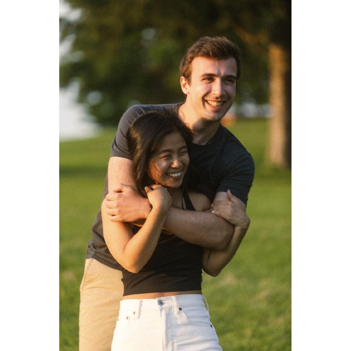 Our first ever photoshoot! Our friend, Diana made it so easy and fun!
