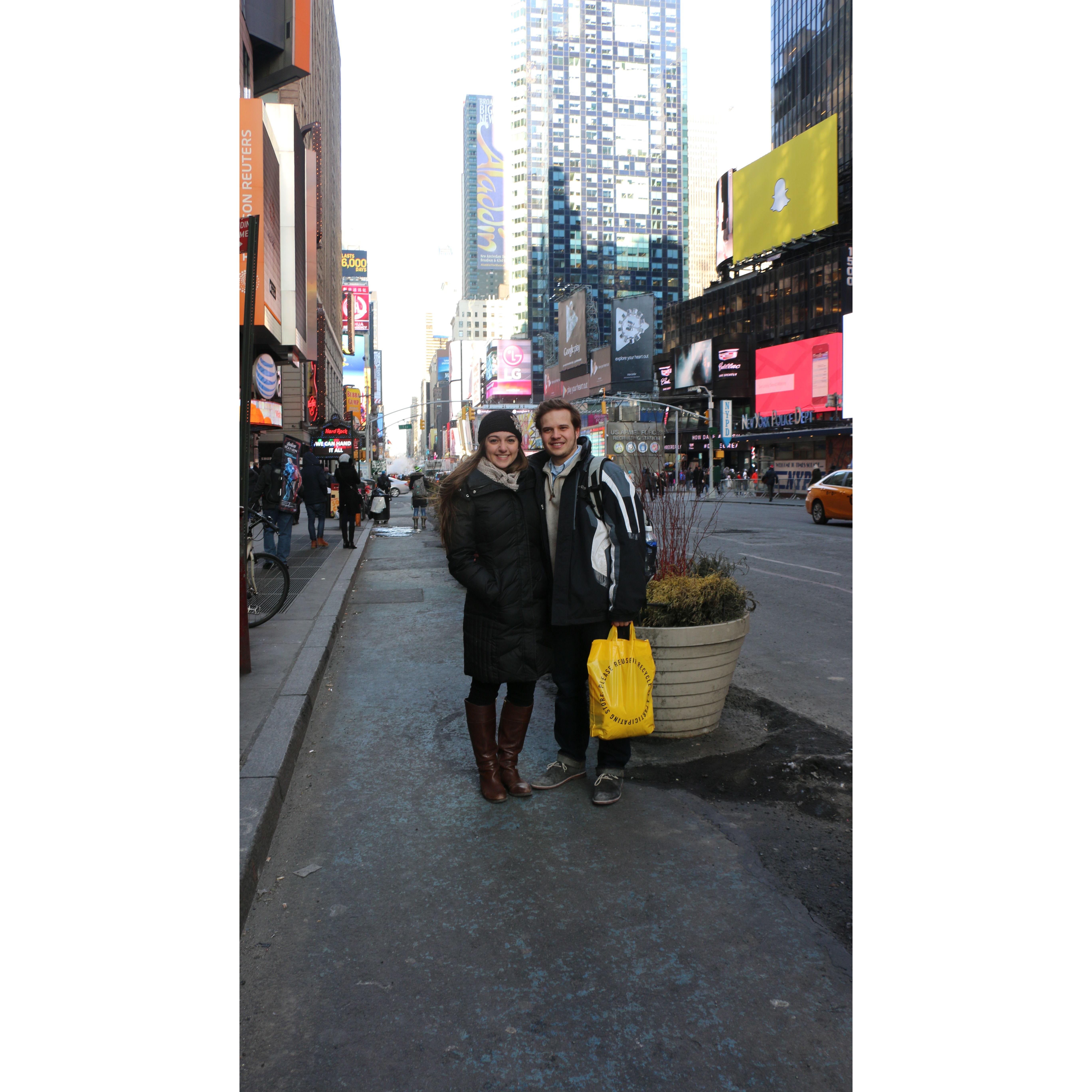 Our first trip to NYC