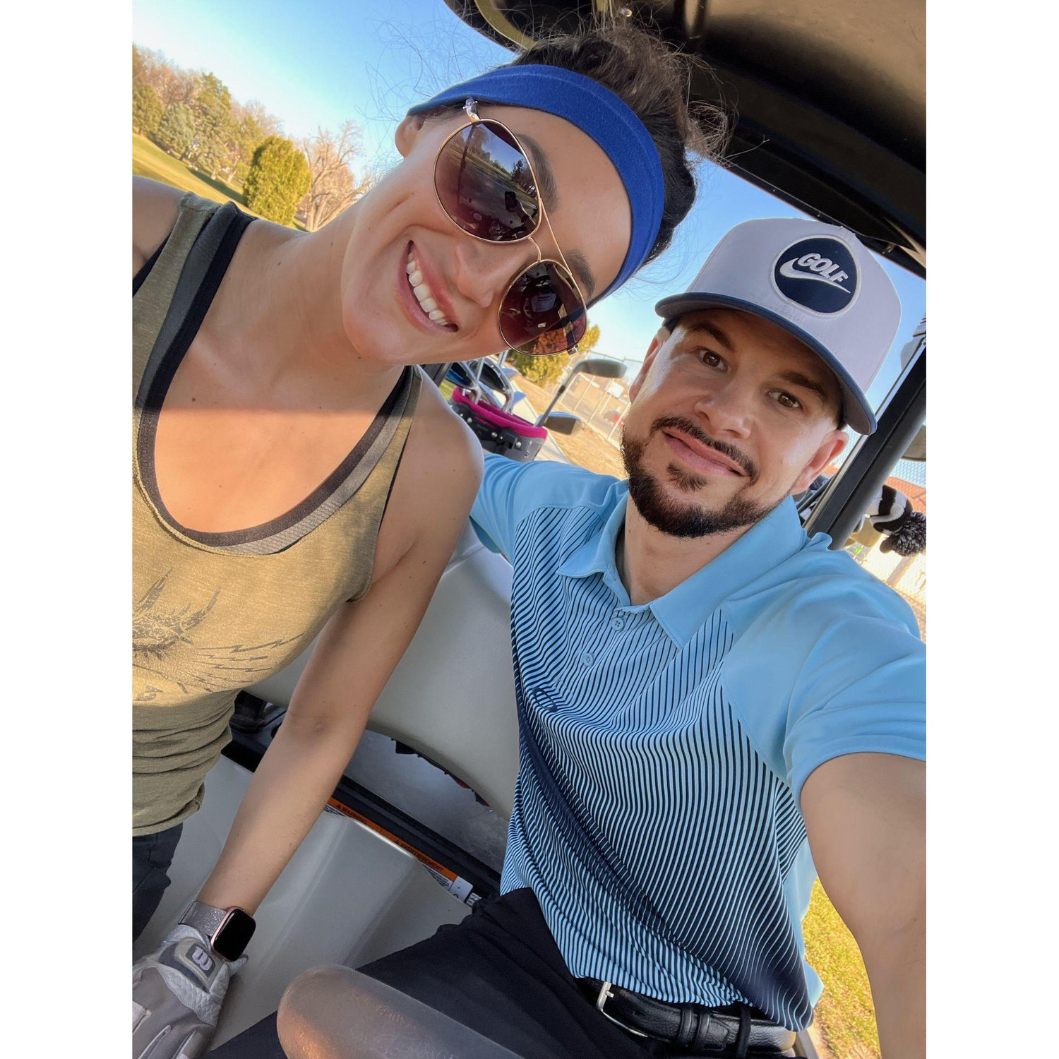 Always golfing