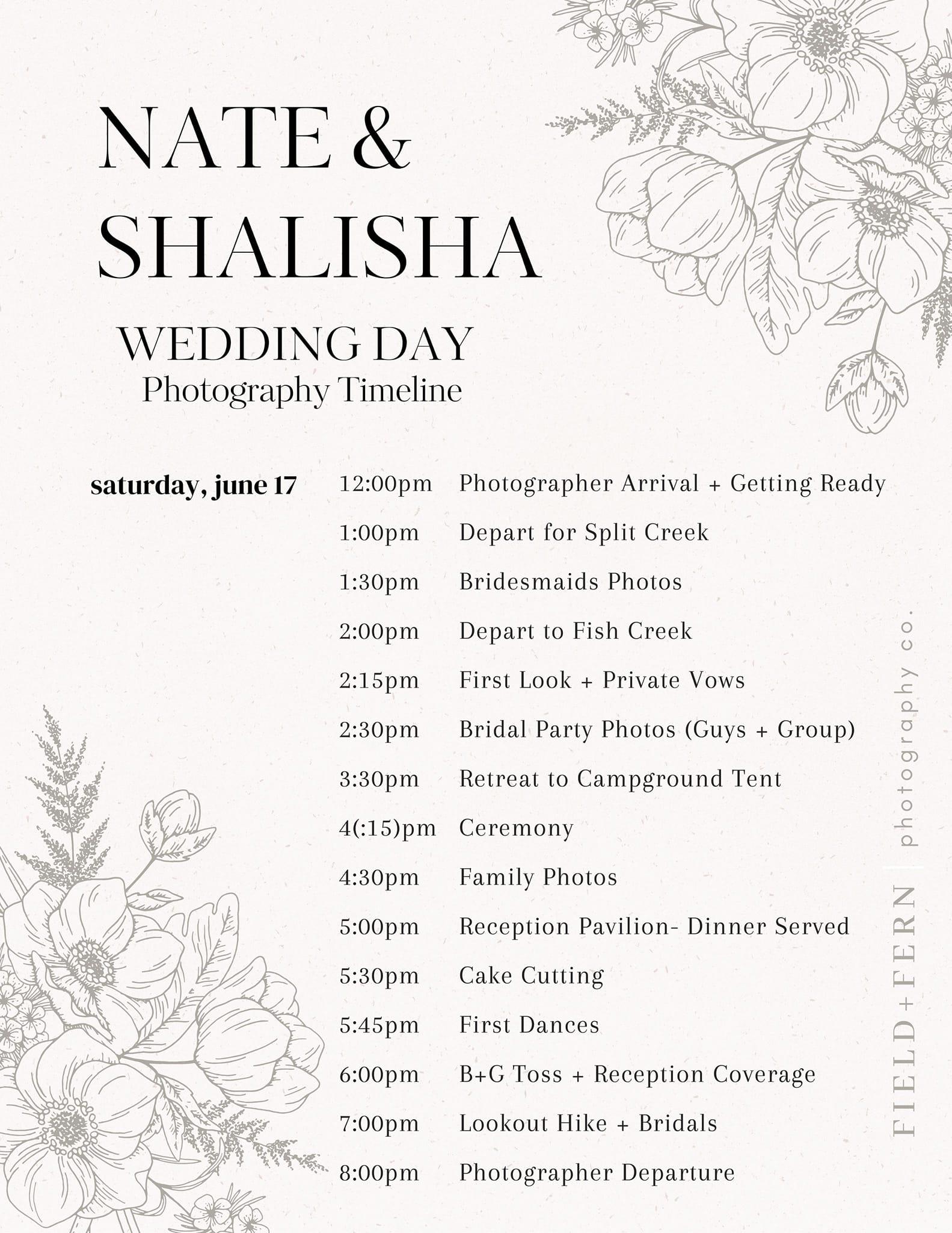 The Wedding Website of Shalisha Hunt and Nathan Ambroson