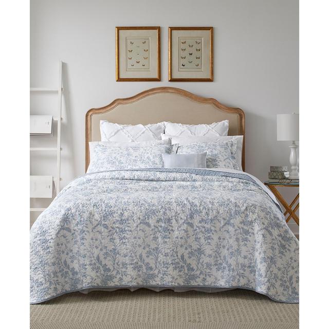 Laura Ashley Full/Queen Amberley Quilt Set