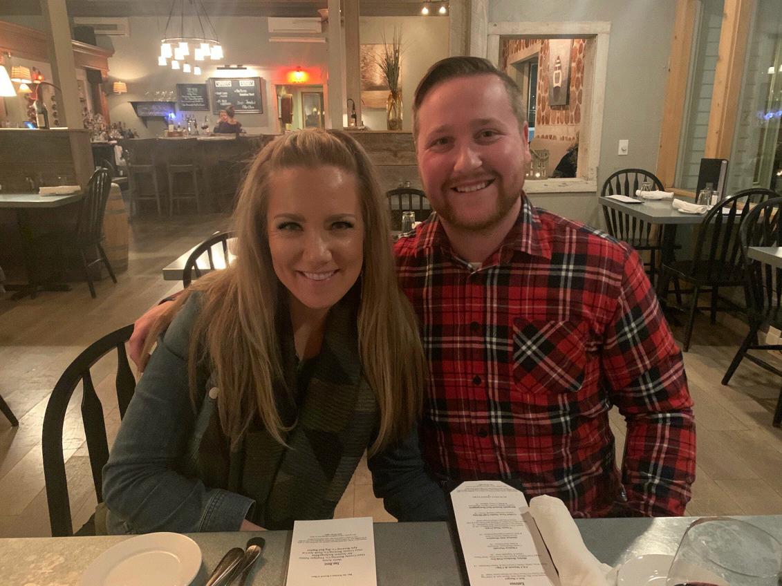 Chris’s birthday dinner at Chives, March 4, 2020