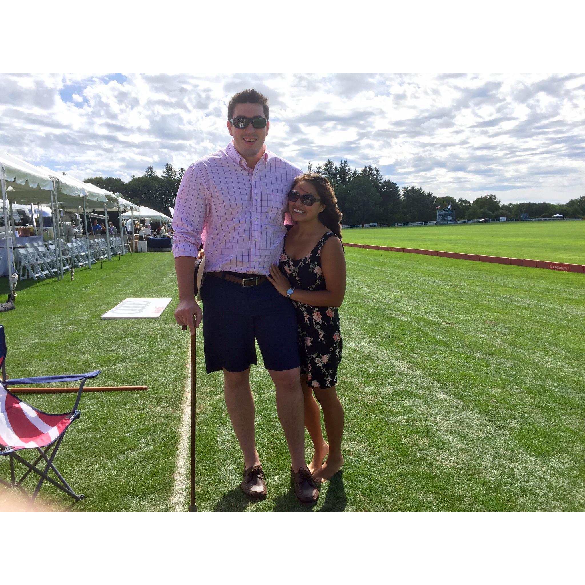 First polo game
