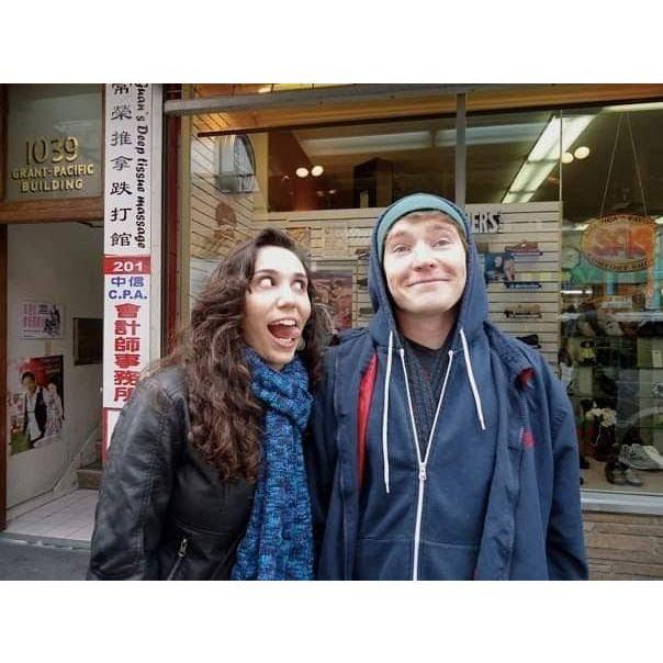 One of our first pictures together (2012)