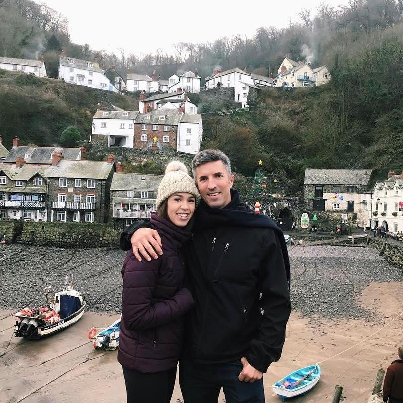 Greg took a plane, 2 trains, and an automobile to meet Jocelyn in Devon, England for Christmas 2018.