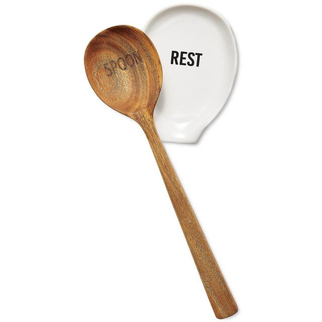 The Cellar Spoon Rest With Spoon, Created for Macy's