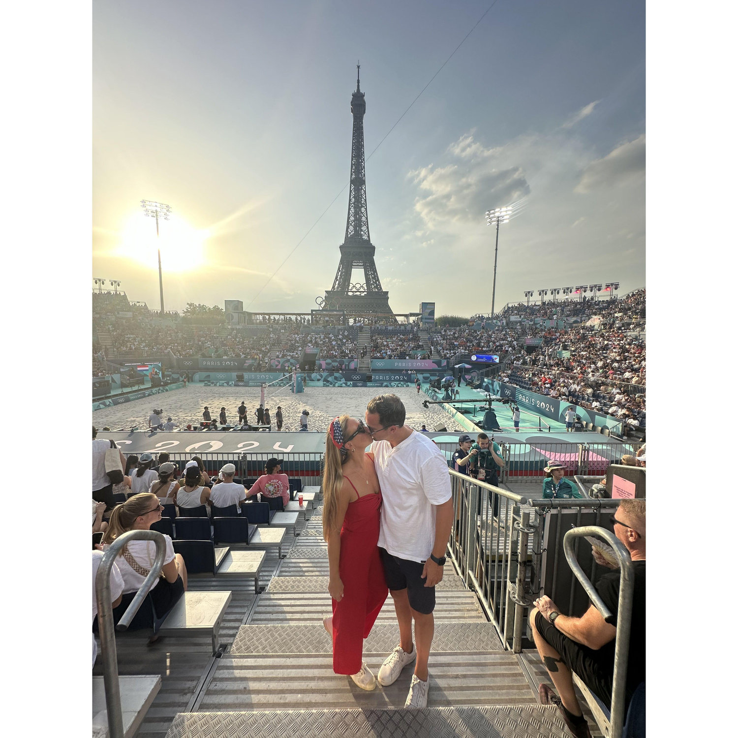 Eiffel Tower at the Olympics