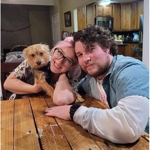 July 2021 - with dog Tazy