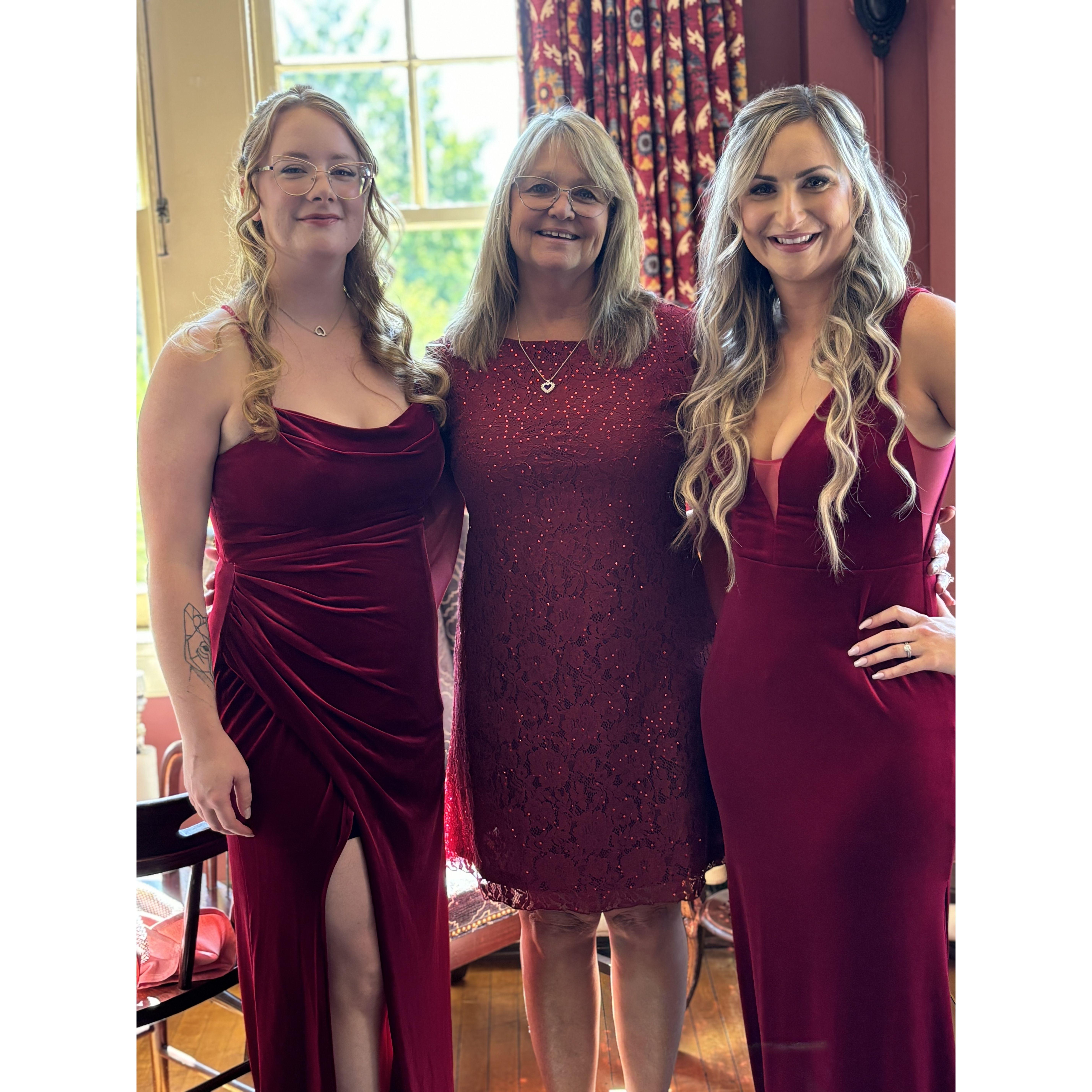 Celebrating Ryan and Beth Ehrenfelt's wedding. Aug. 2024