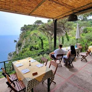 Dinner in Capri - Restaurant Le Grottelle
