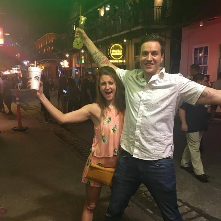 New Orleans, LA, the weekend we got engaged