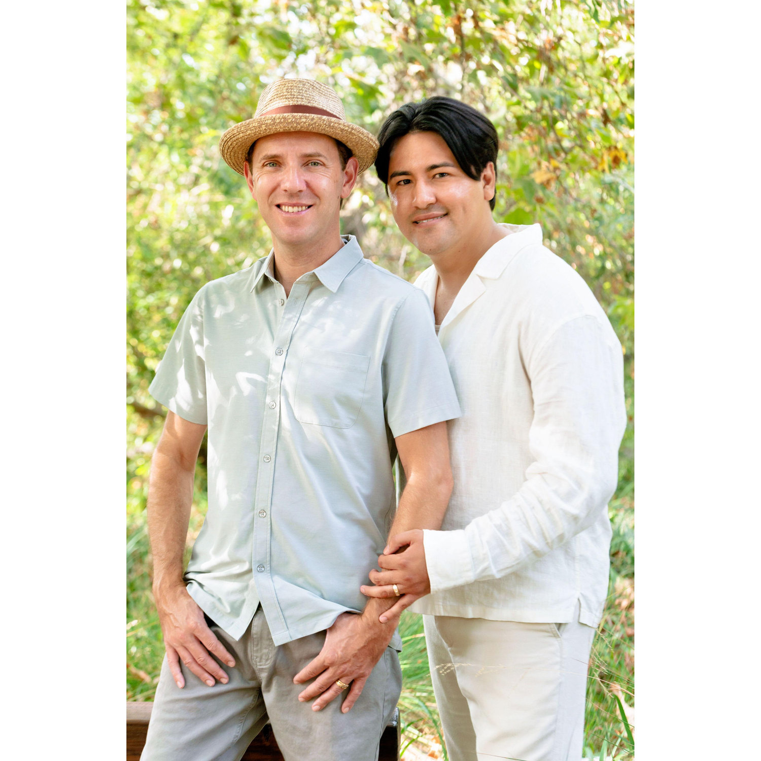 Fun fact: our engagement shoot was taken on the hottest day of the year, where it neared 110!